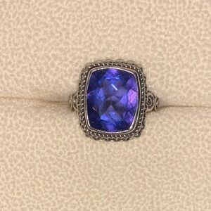 Purple sapphire kanchanaburi sapphire